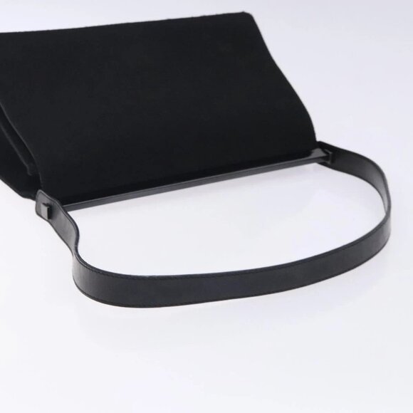 GUCCI Shoulder Bag Nylon Black Auth - Picture 10 of 16